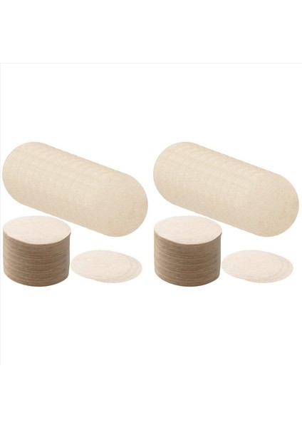 1200PCS Kağıt Filtreler Aerobie Aeropress Kahvesi ve Espresso Üreticileri Için Tek Kullanımlık Yuvarlak Kahve Makinesi Filtreleri (Yurt Dışından)