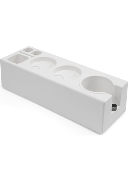 51-58MM Abs Kahve Filtre Kurcalama Tutucu Kahve Vuruş Kutusu Espresso Kurcalama Mat Stant Kafe Araçları Kahve Aksesuarları Beyaz (Yurt Dışından)