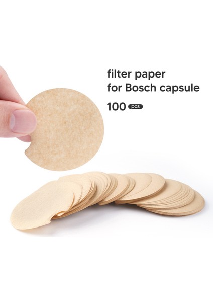 Bosch Yeniden Kullanılabilir Tassimo Kahve Kapsülü Için 200X Tek Kullanımlanabilir Kağıt Filtresi Bloktan Koruyun Temizlik Için Kapsülü Keep (Yurt Dışından) fiyatları