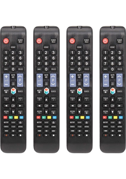 Samsung AA59-00594A Akıllı Tv 3D Uzaktan Kumanda Için 4x Yeni Guality AA59-00581A AA59-00582A AA59-00638A (Yurt Dışından)