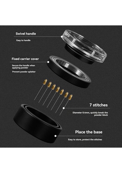 Kahve Tozu Iğne Kahve Tozu Dispanser Döner Kahve Tozu Iğne Kahve Makinesi Aksesuarları (Yurt Dışından) fiyatları