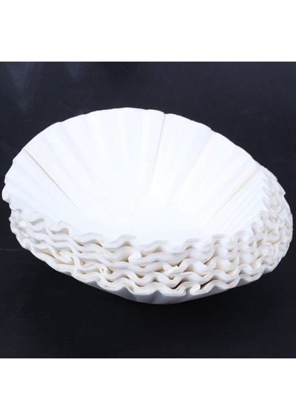 1500PCS 25CM Sayfalar Amerikan Ticari Kahve Filtre Kağıt Sepet Kahve Filtreleri Kahve Eşyası Kahve Filtreleri (Beyaz) (Yurt Dışından) modelleri