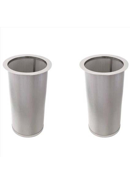 2x Kahve Filtesr Geniş Ağız Mason Kavanoz Paslanmaz Çelik Ultra Ince Çay (Yurt Dışından)