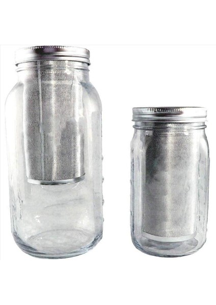 2x Kahve Filtesr Geniş Ağız Mason Kavanoz Paslanmaz Çelik Ultra Ince Çay (Yurt Dışından) modelleri