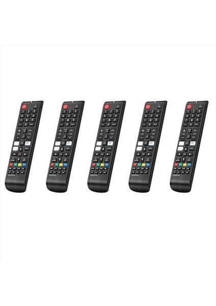 5x BN59-01315B Samsung Akıllı Tv UE43RU7105 UE50RU7179 Için Uzaktan Kumanda Değiştirme Netflix Prime Video (Yurt Dışından)