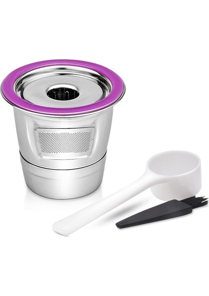 Keurig 2 0/1 0 Mini Artı Kahve Filtre Aksesuarları Için Paslanmaz Çelik Kapsül Fincan Yeniden Kullanılabilir K Fincan (Yurt Dışından)