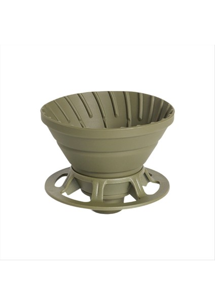 Silikon Katlanabilir Kahve Damkı Tutucu Kahve Filtre Kupası ile Yeniden Kullanılabilir Kahve Fincan Alan Kayıtlı Katlanabilir Kahve Hunisi Açık B (Yurt Dışından)