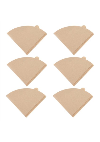 200PCS Kahve Filtreleri Kağıtları 2 Koni Kağıt 1-4 Fincan V60 Için Doğal Kağıt Kahve Filtresi Kahve Damalı Konileri (Yurt Dışından) fiyatları