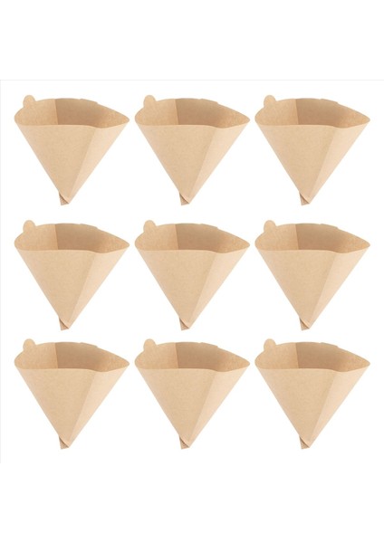 200PCS Kahve Filtreleri Kağıtları 2 Koni Kağıt 1-4 Fincan V60 Için Doğal Kağıt Kahve Filtresi Kahve Damalı Konileri (Yurt Dışından) modelleri