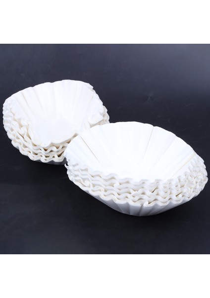 500PCS 25CM Sayfa Amerikan Ticari Kahve Filtre Kağıt Sepet Kahve Filtreleri Kahve Eşyası Kahve Filtreleri (Beyaz) (Yurt Dışından) fiyatları