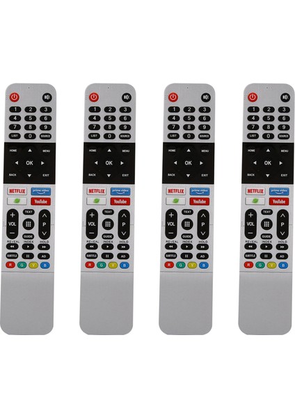 Skyworth Android Tv Için 4x 539C-268920-W010 Akıllı Tv Için TB5000 UB5100 UB5500 Uzaktan Kumanda (Yurt Dışından)