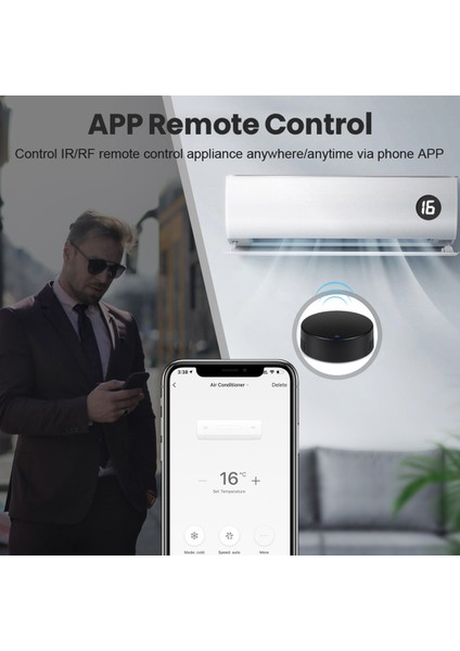 Tuya Smart Rf Ir Uzaktan Kumanda Wifi Akıllı Ev Kızılötesi Denetleyici Klima Tv Desteği Alexa Google Home (Yurt Dışından) fırsatları