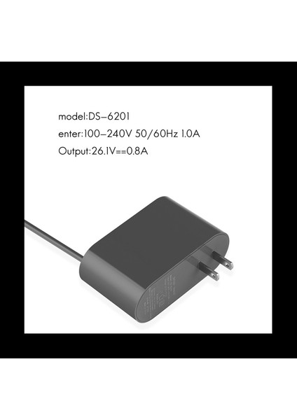 3x Dyson V8 V8 V8 V7 V6 DC58 DC59 DC61 DC62 DC74 Vakum Süpürge Güç Adaptörü Şarj Cihazı Abd Fişi (Yurt Dışından) modelleri