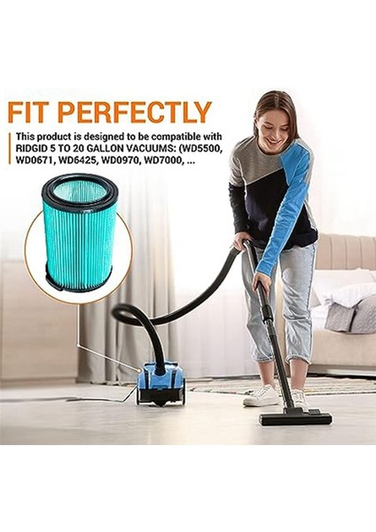 Rıdgıd VF6000 Vakum Süpürge Filtre Filtresi Yedek Filtre Vakum Yüksek Verimli Hava Filtresi (Yurt Dışından) indirimleri
