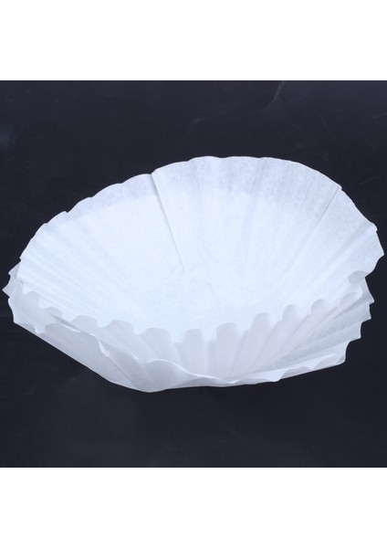 500PCS 25CM Sayfa Amerikan Ticari Kahve Filtre Kağıt Sepet Kahve Filtreleri Kahve Eşyası Kahve Filtreleri (Beyaz) (Yurt Dışından) indirimleri