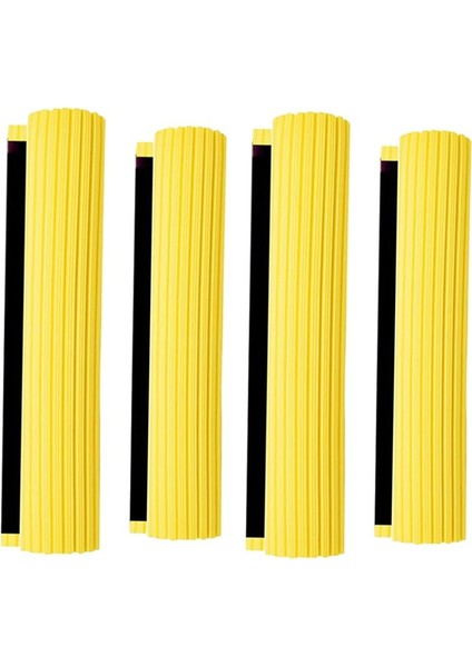 Mop Roller Kafa Doldurma Sünger Dolgunluk Temizlik Pedleri Emici Yedek Islak Paspaslı Giysiler Aksesuarları Silgi 4 Pack (Yurt Dışından)
