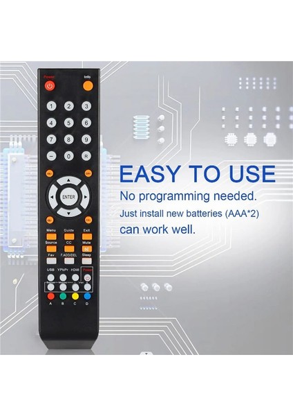 Scepter X505BV Tv Uzaktan Kumandası Için Uzaktan Kumanda (Yurt Dışından) fırsatları