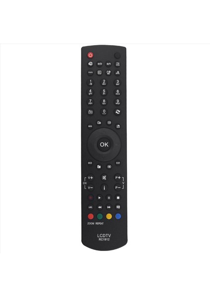 Celcus Techwood Vestel Telefunken Tv Için RC1912 Uzaktan Kumandasını Değiştirin 22167FHDDVD P48LED14 DLED32167HD (Yurt Dışından)
