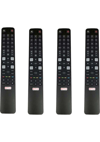 4x Uzaktan Kumanda RC802N Yuı2 Tcl Akıllı Tv 32S6000S 40S6000FS 43S6000FS U55P6006 U43P6006 U65S9906 (Yurt Dışından)