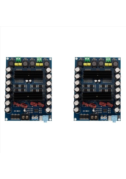 2x XH-M641 TPA3116D2 DC12V 24V 150W x 2 Ses Dijital Yüksek Güçlü 2 Kanallar Araba Amplifikatörü G2-010 (Yurt Dışından)
