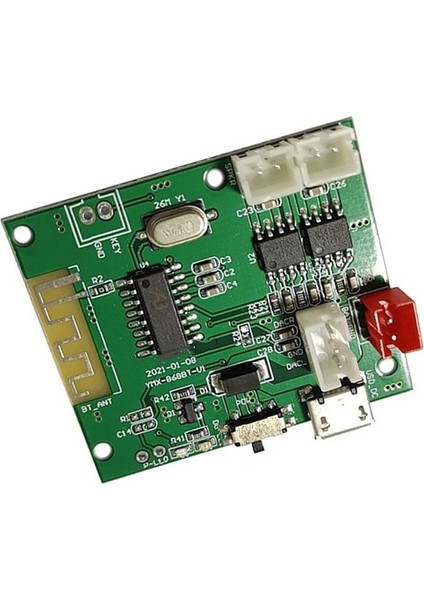 Bt5 2 Kablosuz Modül Güç Amplifikatörü Pcba Modülü 2 x 5W Ses Oynatıcı Kart (Yurt Dışından)