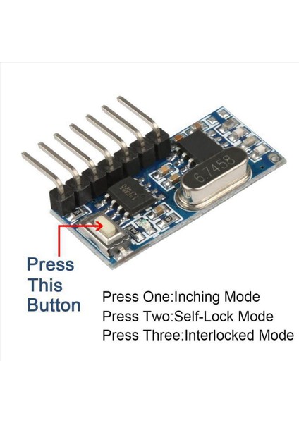 Kablosuz RX480E-4WQB 433MHZ Rf Modül Verici ve Alıcı 6 Set 4 Kanal Çıktı Bağlantı Kiti Uzaktan Kumanda (Yurt Dışından) indirimleri