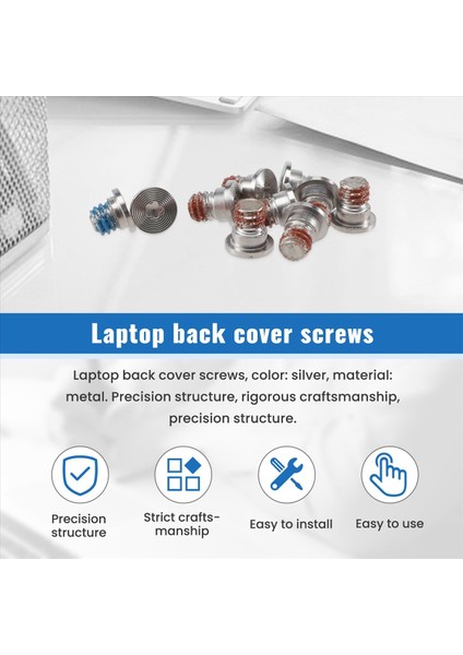 MacBook Pro Retina A1398 A1425 A1502 Dizüstü Bilgisayar Için Gümüş Arka Kapak Vidası (Yurt Dışından) fırsatları