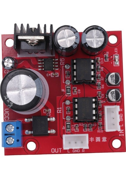 Dual NE5532 Preamp Ses Amplifikatör Kartı Stereo Film Makinesi Ön Amplifikatör 8/16 Eski Film Film Projektörü Için (Yurt Dışından)