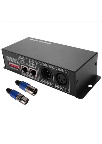 3ch DC12-24V Rgbw Dmx 512 Kötü Kole Kodi LED Denetleyici Rgb LED DMX512 Kod Çözücü DMX512-3CH (Yurt Dışından) fırsatları