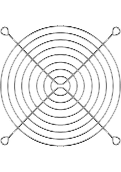 Pc Dc Fan Fan Grill Koruyucu Metal Parmak Koruma 120MM 12CM Gümüş Ton (Yurt Dışından)