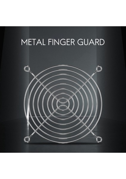 Pc Dc Fan Fan Grill Koruyucu Metal Parmak Koruma 120MM 12CM Gümüş Ton (Yurt Dışından) fiyatları