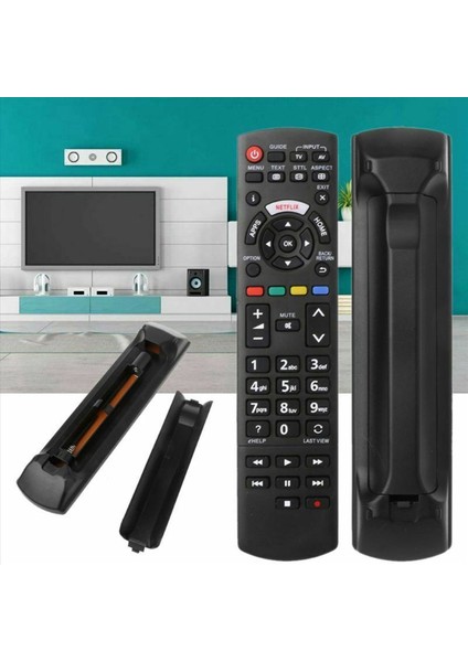 Panasonic Smart LED Tv Netflix Düğmeleri Için 3x Uzaktan Kumanda Kontrolörü Değiştirme (Yurt Dışından)