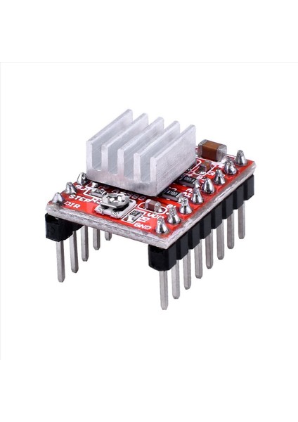 10PCS A4988 Üstü Stepper Motor Sürücü Modülü 3D Yazıcı Reprap Için Isı Lavabosu Uygun (Yurt Dışından) fiyatları