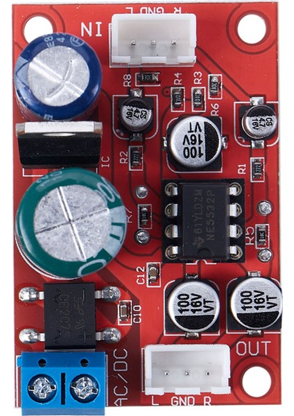 NE5532 Stereo Pre-Amp Manyetik Kafa Fono Amplifikatör Kurulu Hareketli Mikrofon Amplifikatörleri Moule (Yurt Dışından)