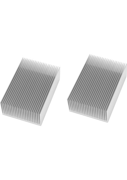 Ic LED Güç Amplifikatörü Için 2x Büyük Alüminyum Soğutucu Isı Lavabo Radyatör Soğutma Fin (Yurt Dışından)