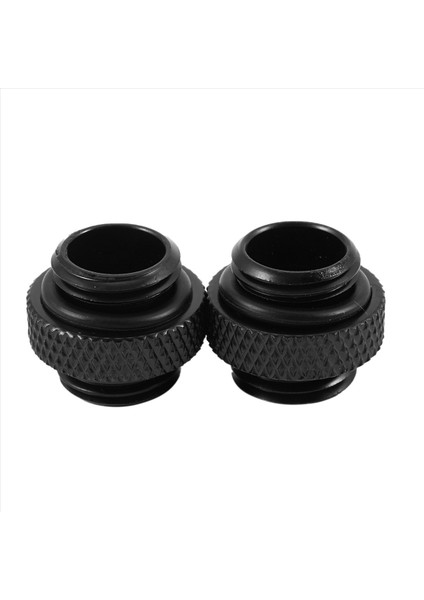 8pcs G1/4 Mini Harici Iplik Erkek Ila Erkek Su Soğutma Döner Bağlantı Adaptörü Su Soğutma Konnektörü Siyah (Yurt Dışından) fiyatları