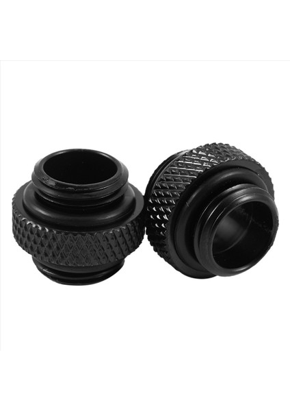 8pcs G1/4 Mini Harici Iplik Erkek Ila Erkek Su Soğutma Döner Bağlantı Adaptörü Su Soğutma Konnektörü Siyah (Yurt Dışından) fırsatları