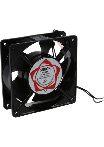 3x Ac 220-240V 0 14A 120MMX120MM Metal Bilgisayar Cpu Fan Siyah (Yurt Dışından) fiyatları