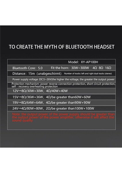 XY-AP100H 100W+100W Çift TPA3116D2 Bluetooth 5 0 Stereo Ses Dijital Güç Ses Amplifikatör Kartı Ampififikador Aux (Yurt Dışından) modelleri