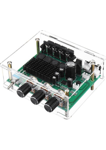 TPA3116D2 Dijital Ses Amplifikatör Kartı Çift Kanallı 80WX2 Stereo TPA3116 Yüksek Güç Amplifikatörü Ses Önsöz Kartı (Yurt Dışından)