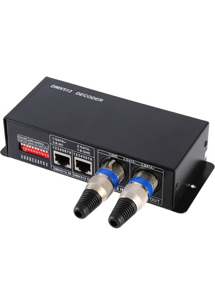 4x 3ch DC12-24V Rgbw Dmx 512 Decoder LED Denetleyicisi Rgb LED DMX512 Decoder DMX512-3CH (Yurt Dışından) modelleri