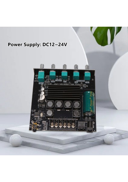 ZK-TB21 TPA3116D2 Bluetooth 5 0 Subwoofer Amplifikatör Kartı 50WX2+100W 2 1 Kanal Güç Ses Stereo Amplifikatör Kartı (Yurt Dışından) indirimleri