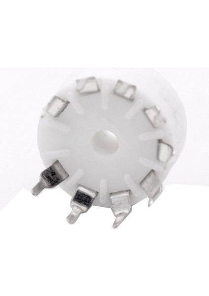 10PCS Seramik 9pin B9A Pcb Montaj Tüp Soketi 12AX7 12AT7 12AU7 6dj8 ECC82 5670 6922 Hıfı Ses Vıntage Amp Gümüş (Yurt Dışından) fırsatları