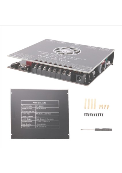 2 1 Kanallı TPA3251 Bluetooth Dijital Amplifikatör Modülü Yüksek ve Düşük Ton Subwoofer 220WX2+350W Amplifikatör Kartı XY-S350H (Yurt Dışından) fırsatları