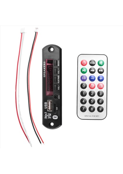 USB Mp3 Modülü Bluetooth 12V Mp3 Wma Kötü Kodüsel Ses Modülü Fm Aux USB Tf Radyo Araba Uzak Müzik Hoparlör (Yurt Dışından) fırsatları