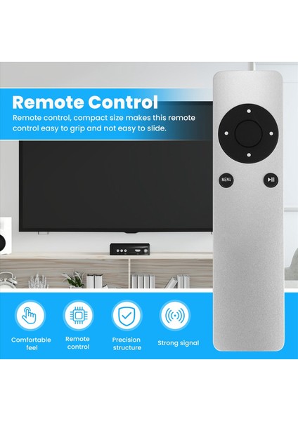 A1294 A1469 A1427 A1378 Akıllı Ev Için Apple Tv1 Tv2 Tv2 Tv3 Nesil Tv Uzaktan Kumandası Için Universal Ir Uzaktan Kumanda Uyumlu (Yurt Dışından) indirimleri