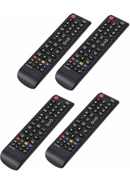 Samsung Hd LED Tv&#39 Ler Için 4x Yedek Uzaktan Kumanda AA5900602A AA59-00602A (Yurt Dışından)