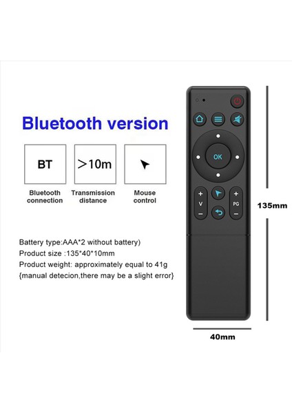 3x M5 Bluetooth 5 2 Hava Fare Kablosuz Kızılötesi Öğrenme Akıllı Tv Kutusu Tv Projektörü ve Pc Smart Home Için Uzaktan Kumanda (Yurt Dışından) fırsatları