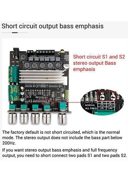 ZK-TB22 TPA3116D2 Bluetooth Subwoofer Amplifikatör Kartı 2 1 Hıfı Yüksek Güçlü Stereo Amp 2X50W+100W Hoparlör Için Amplifikador (Yurt Dışından) indirimleri