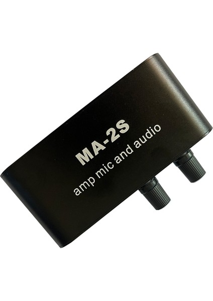 6 5mm Dinamik Mikrofon 3 5mm Kondenser Mikrofon Amplifikatör Amplifikatör Sesli Ön Prensipifi Karma Kartı Ma-2s (Yurt Dışından) fiyatları